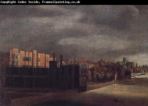 Cornelis Bol View of Arundel House and the West Garden